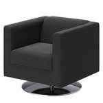 Fauteuil Wilno V Cuir véritable - Noir