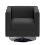 Fauteuil Wilno V Cuir véritable - Noir