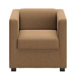 Fauteuil Wilno XVI Aspect cuir vieilli - Marron clair