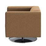 Fauteuil Wilno XX antieke leerlook - Lichtbruin