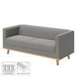 Sofa Wilno IX (2-Sitzer) Flachgewebe - Grau