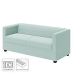 Sofa Wilno VII (2-Sitzer) Flachgewebe - Babyblau