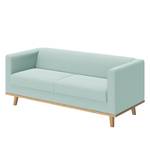 Sofa Wilno IX (2-Sitzer) Flachgewebe - Babyblau