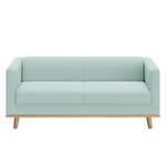 Sofa Wilno IX (2-Sitzer) Flachgewebe - Babyblau