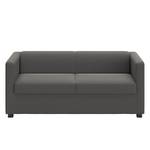 Sofa Wilno VII (2-Sitzer) Flachgewebe - Dunkelgrau