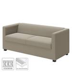 Sofa Wilno X (2-Sitzer) Antiklederlook - Lichtgrau