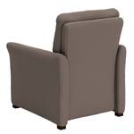 Sessel Capoma II Antiklederlook - Taupe - Breite: 80 cm