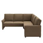 Ecksofa Capoma III Webstoff - Nougat