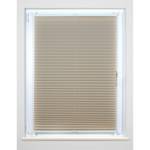 Plissee Klemmfix free Polyester / Aluminium - Beige - 75 x 130 cm