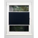 Store plissé sans perçage free Polyester / Aluminium - Bleu - 60 x 130 cm