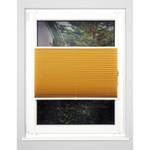 Plissee Klemmfix free Polyester / Aluminium - Gold - 100 x 130 cm