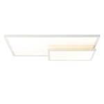 LED-plafondlamp Bility II plexiglas/aluminium - 1 lichtbron - Wit