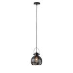 Hanglamp Sambo I ijzer/aluminium - Zwart - Aantal lichtbronnen: 1