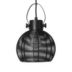 Hanglamp Sambo I ijzer/aluminium - Zwart - Aantal lichtbronnen: 3