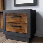 Commode Tropoja Imitation pin / Anthracite