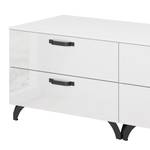 Commode Shuffle II Industry Industrial - 240 cm - Blanc brillant