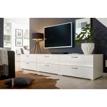 Commode Shuffle II Basic Modern - 240 cm - Blanc brillant