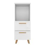 Commode Shuffle I Skandi Skandi - 40 cm - Blanc brillant