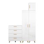 Dressing Shuffle I Skandi Skandi - 160 cm - Blanc brillant