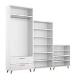 Kastcombinatie Shuffle III Scandi Scandi - 240 cm - Hoogglans wit