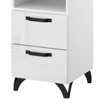 Commode Shuffle I Industry Industrial - 40 cm - Blanc brillant