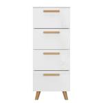 Kast Shuffle I Scandi Scandi - 40 cm - Hoogglans wit