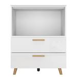 Combikast Shuffle II Scandi Scandi - 80 cm - Hoogglans wit