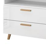 Combikast Shuffle II Scandi Scandi - 80 cm - Hoogglans wit