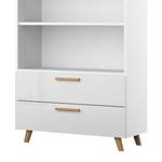 Open kast Shuffle II Scandi Scandi - 80 cm - Hoogglans wit