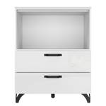 Commode Shuffle II Industry Industrial - 80 cm - Blanc brillant