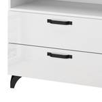 Commode Shuffle II Industry Industrial - 80 cm - Blanc brillant