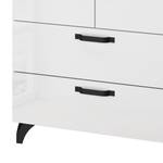 Buffet Shuffle IV Industry Industrial - 80 cm - Blanc brillant