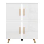 Buffet Shuffle II Skandi Skandi - 80 cm - Blanc brillant