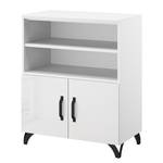 Buffet Shuffle III Industry Industrial - 80 cm - Blanc brillant