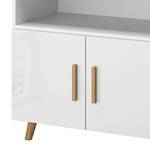 Combikast Shuffle III Scandi Scandi - 80 cm - Hoogglans wit