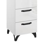 Commode haute Shuffle V Industry Industrial - 40 cm - Blanc brillant