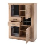 Highboard Mendes II Balkeneiche Dekor / Anthrazit