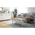 Table basse Rivery Pin massif - Blanc