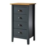 Commode Rivery I Pin massif - Anthracite