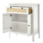 Commode Belleria III Pin massif - Blanc