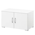 Caisson avec porte Shuffle 80 cm - Blanc alpin - 2 porte