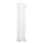 Armoire Shuffle III 40 cm - Blanc brillant