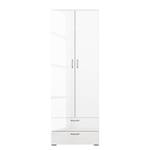 Armoire Shuffle VI 80 cm - Blanc brillant