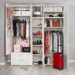 Armoire Shuffle VI 80 cm - Blanc brillant