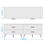 Lowboard Shuffle IV Scandi Scandi - 160 cm