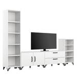 Ensemble meubles TV Shuffle Industry industriel - 240 cm - Blanc alpin