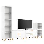 Ensemble meubles TV Shuffle Skandi scandi - 240 cm - Blanc alpin