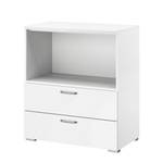 Commode Shuffle II Basic Moderne - 80 cm - Blanc alpin