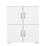 Buffet Shuffle III Basic Moderne - 80 cm - Blanc alpin