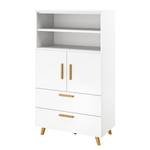 Buffet haut Shuffle I Skandi Scandi - 80 cm - Blanc alpin